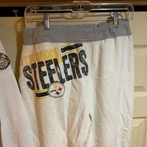 Pittsburgh Steelers women's sweatpants/shirt  by Carl Banks 4HER